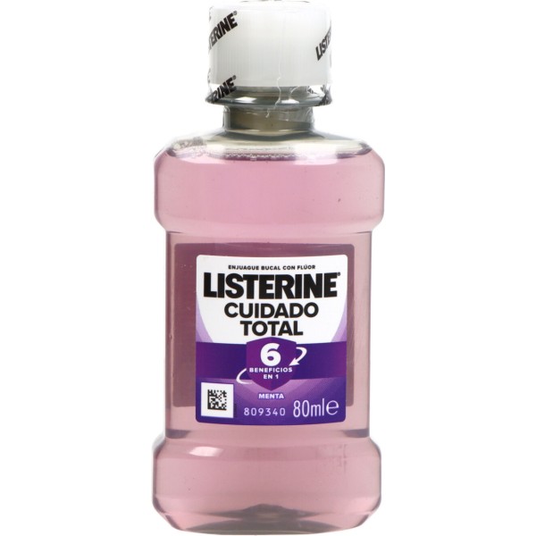 Listerine Cuidado Total Menta 80ml